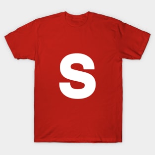 Lowercase Letter S - Fun Halloween Costume T-Shirt